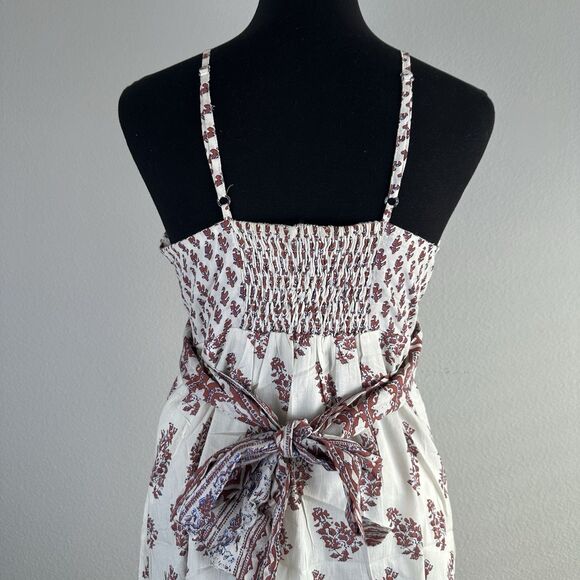 Chaudry KC Boho Sundress Size Medium Sequin Sleeveless Knee Length Gypsy Hippie - Picture 9 of 14